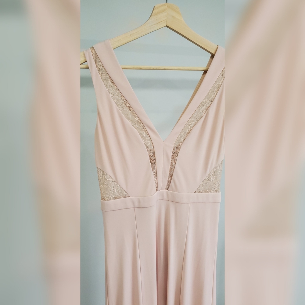 BCBG Pink Maxi Dress - Picture 3 of 5